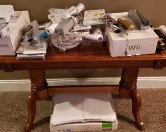 Wii game consoles and accessories