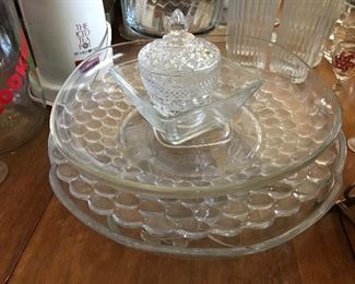 Vintage cut glass