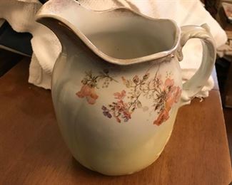 Porcelain water pitcher