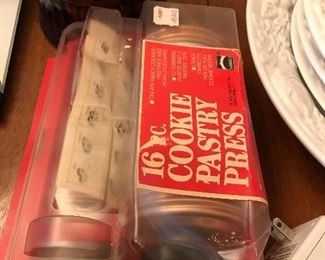 Cookie press