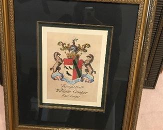 Many autographed prints and painting