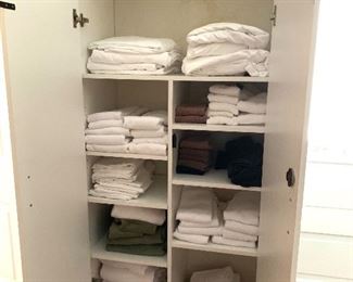 Lots of white towels