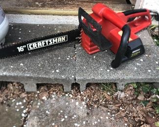 16" Electric Craftsman chainsaw