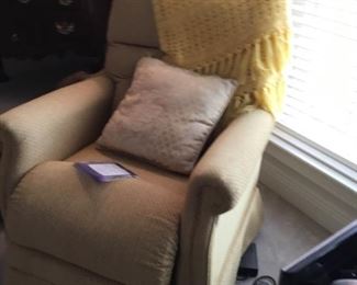 Yellow recliner electric