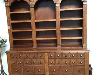 Pulaski Apothecary style cabinet / bookcase 