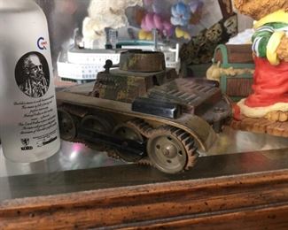 . . . a great metal toy tank! Nice find.