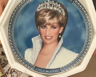 . . . a beautiful Princess Diana plate