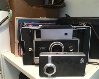 . . . some of the vintage camera collection!