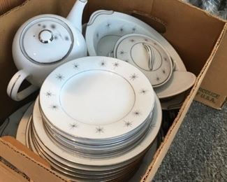 . . . . one of several sets of dishes