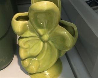 . . . a cute planter in chartreuse