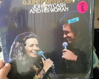 . . . with his wife June Carter