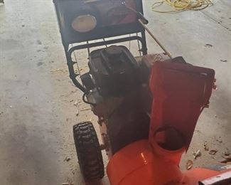 Snow blower. Only a few seasons old. Just serviced!