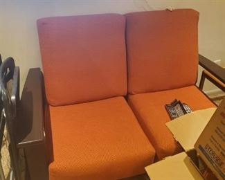 Outdoor furniture from Watson's.  Chaise plus 2 chairs & 3 tables