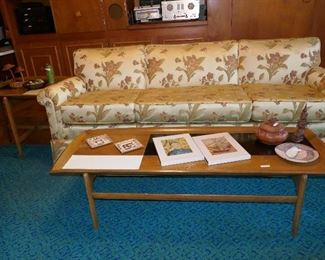 Brown Saltman Coffee Table (Designer is John Keel)