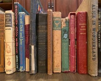 Vintage and first edition books