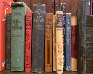 Vintage and first edition books