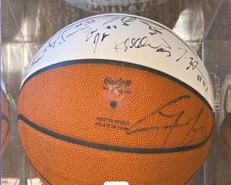 Autographed Arizona Wildcats Basketball