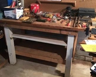 Work Table Full of Assorted Tools https://ctbids.com/#!/description/share/337792