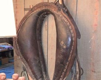 Vtg. Leather Horse collar
