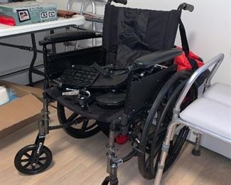 Quality Drive like new wheelchair, shower seat and walker