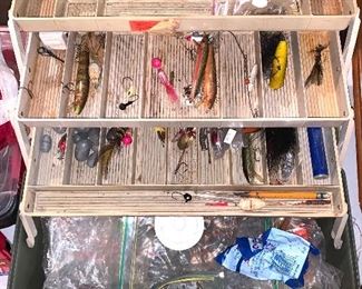Fishing lures and fishing supplies 
