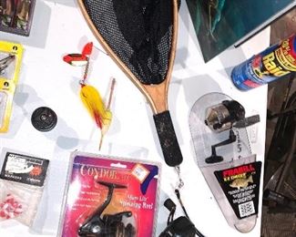 Fishing lures and fishing supplies 