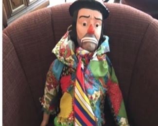 Emmett Kelly Ventriloquist Dummy Doll - Marked Juro Novelty Co
$62