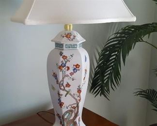 Pr. Ginger jar lamps