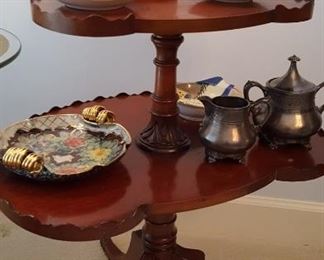 Two tier table