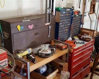 Tool chests and more tools