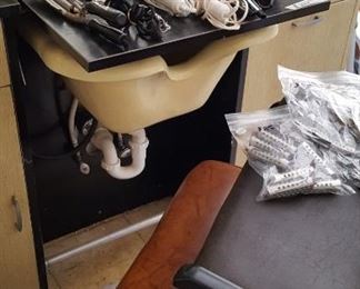 Vintage beauty shop equipment