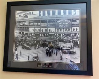 Print of Wrigley Stadium
