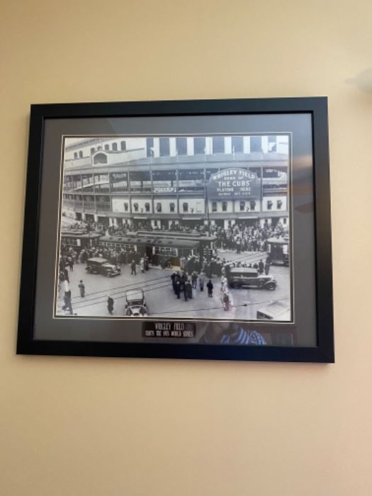 Print of Wrigley Field