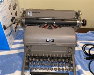 Vintage typewriter