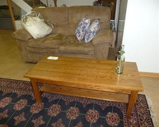 Love Seat and Coffee Table