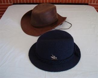 FC2 Pair of Mens Brimmed Hats Henschel  Geiger