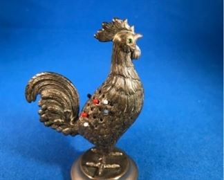 Rooster Metal Pin Cushion