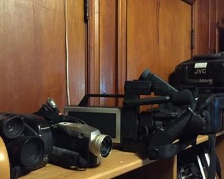 All kinds of cameras.