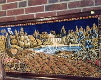 Framed Tapestry.