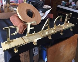 PEACE Stocking Holders.