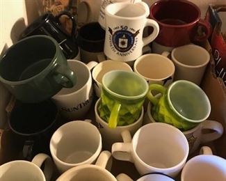 Assorted Mugs.