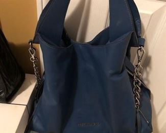 Michael Kors blue purse