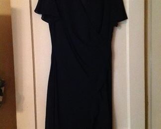 A classic black dress