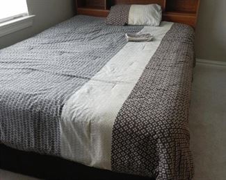 Queen size mattress  frame and headboard also available