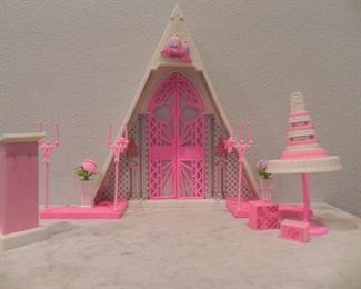 Barbie wedding chapel