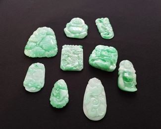 Jadeite/Stone Pendants 32 https://ctbids.com/#!/description/share/338017