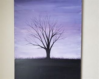 "Tree Under Lavender Light" https://ctbids.com/#!/description/share/338044