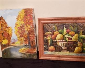 Artist E.L.Weil - Autumn & Still Life of Fruit https://ctbids.com/#!/description/share/338042
