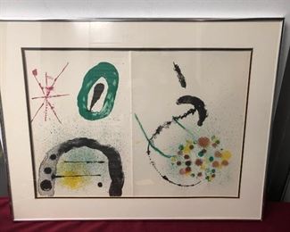 Joan Miro LA FILLE DU JARDINIER Lithograph https://ctbids.com/#!/description/share/337579