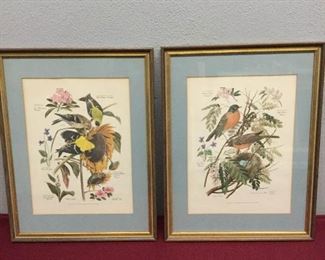 Set of Two Arthur Singer Bird Prints https://ctbids.com/#!/description/share/337601